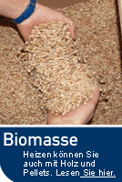 Heizen mit Biomasse